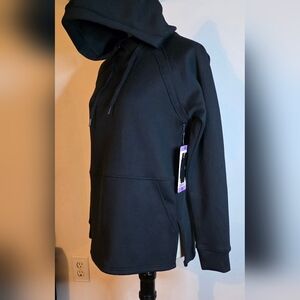 32 Degrees Womens Black Hoodie Sweatshirt XS